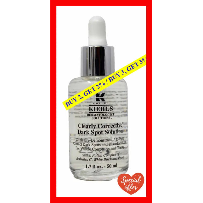 Clearly Corrective Dark Spot Solution By Kiehls For Unisex - 1.7 Oz