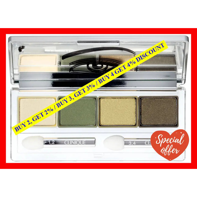 Clinique All About Shadow Quad Eye For Women On Safari 0.16 Ounce