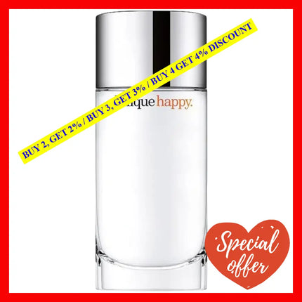 Clinique Happy And Parfum For Women 3.4 Oz / 100 Ml
