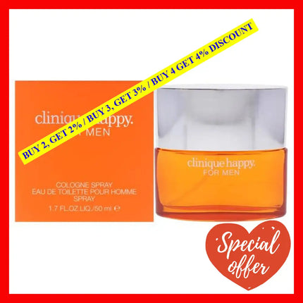 Clinique Happy By For Men - 1.7 Oz Cologne Spray