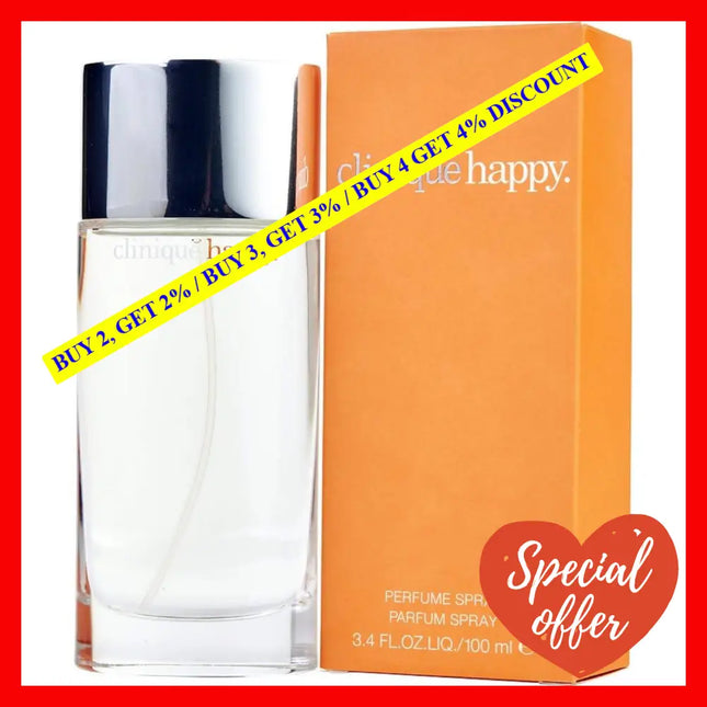 Clinique Happy By For Women - 3.4 Oz Edp Spray