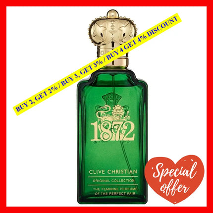 Clive Christian 1872 Parfum For Women 3.4 Oz / 100 Ml