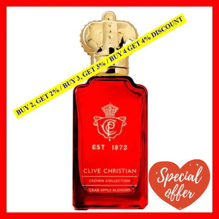 Clive Christian Crab Apple Blossom Parfum Unisex 1.7 Oz / 50 Ml