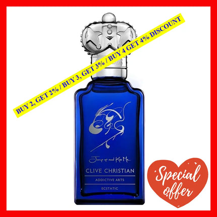 Clive Christian Jump Up And Kiss Me Ecstatic Eau De Parfum For Women 1.7 Oz / 50 Ml