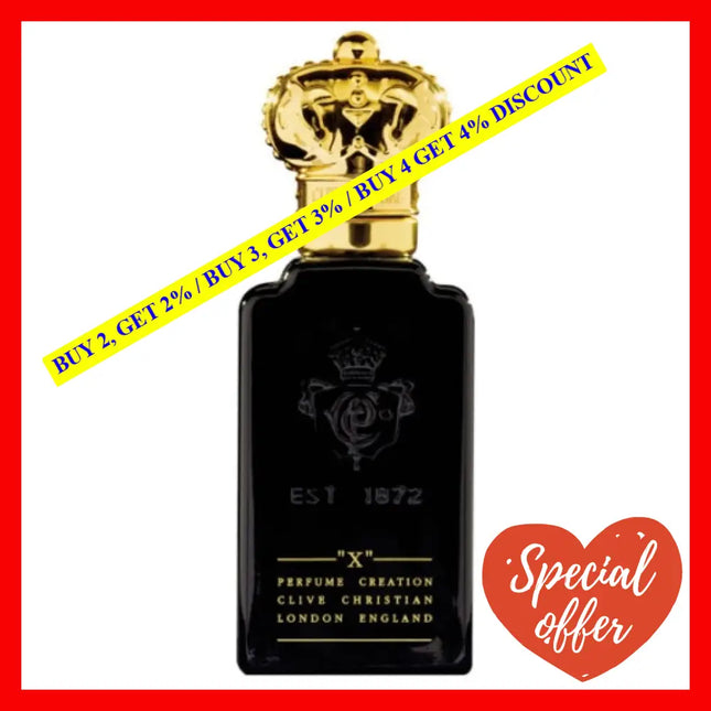 Clive Christian X Perfume For Women 1.7 Oz 50 Ml Eau De Parfum Spray Original Collection