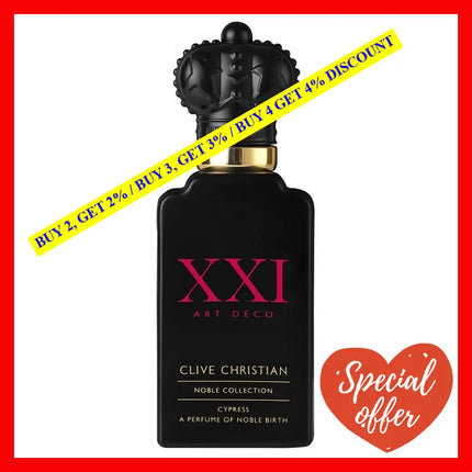 Clive Christian Xxi Cypress Eau De Parfum For Women 1.7 Oz / 50 Ml