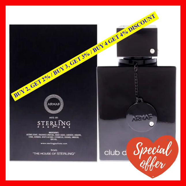 Club De Nuit Intense By Armaf For Men - 3.6 Oz Edt Spray