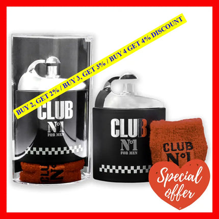 Club N1 By New Brand For Men - 3.3 Oz Edt Spray