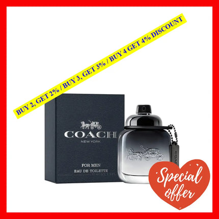 Coach By For Men - 1.3 Oz Edt Spray