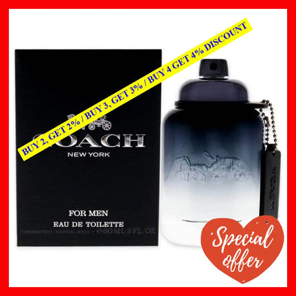 Coach By For Men - 2 Oz Edt Spray