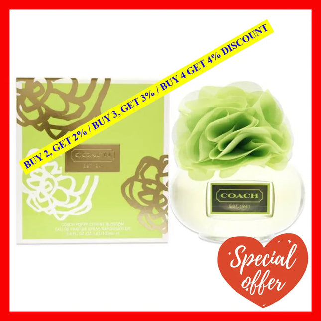 Coach Citrine Blossom By For Women - 3.4 Oz Edp Spray