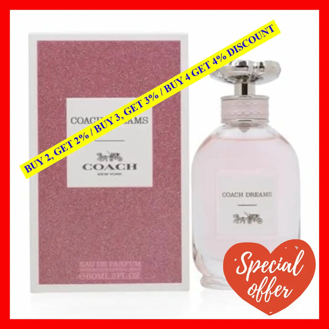 Coach Dreams By For Women - 2 Oz Edp Spray
