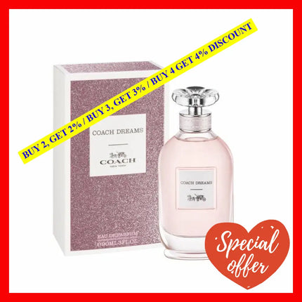 Coach Dreams By For Women - 3 Oz Edp Spray