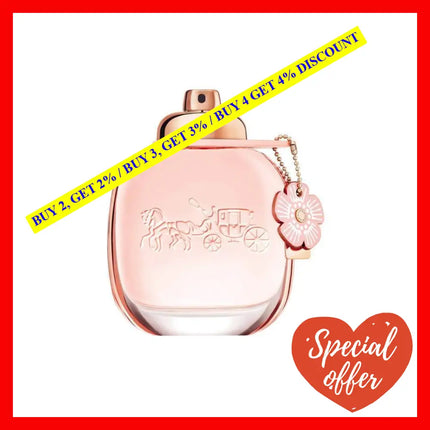 Coach Floral By For Women - 3 Oz Edp Spray