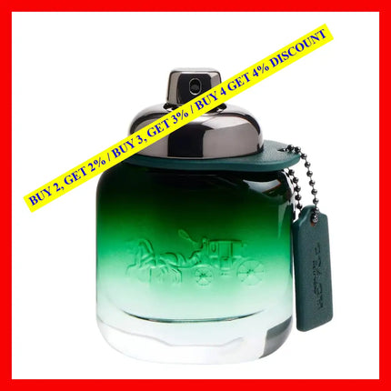 Coach Green Eau De Toillette Spray 1.2Oz - 40Ml