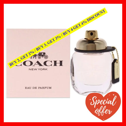 Coach New York By For Women - 1 Oz Edp Spray