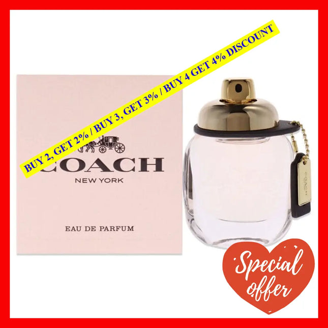 Coach New York By For Women - 1 Oz Edp Spray
