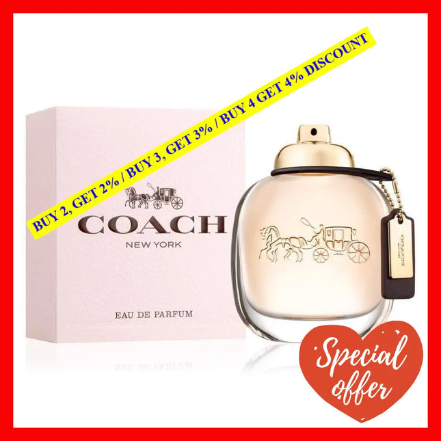 Coach New York By For Women - 3 Oz Edp Spray