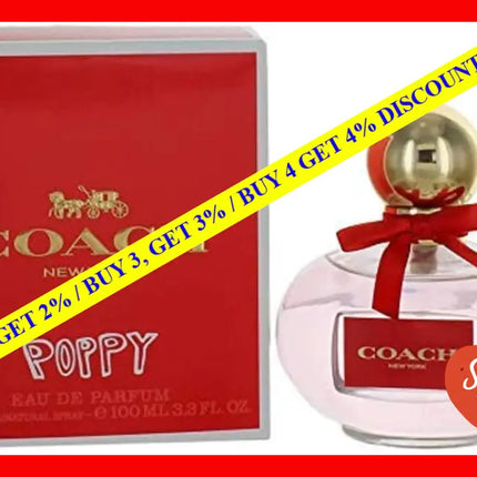 Coach Poppy By For Women - 3.3 Oz Edp Spray