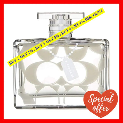 Coach Signature Eau De Parfum For Women 3.3 Oz / 100 Ml