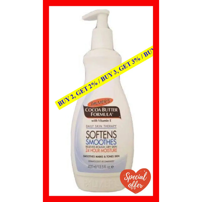 Cocoa Butter Formula With Vitamin E Lotion By Palmers For Unisex - 13.5 Oz