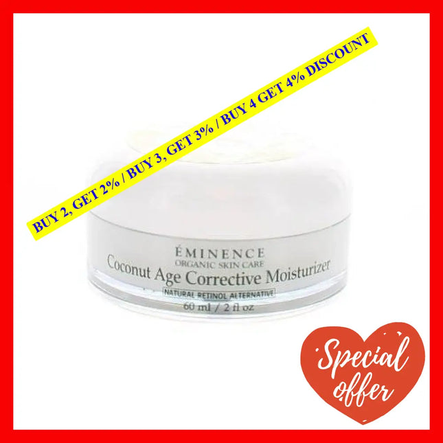 Coconut Age Corrective Moisturizer By Eminence For Unisex - 2 Oz