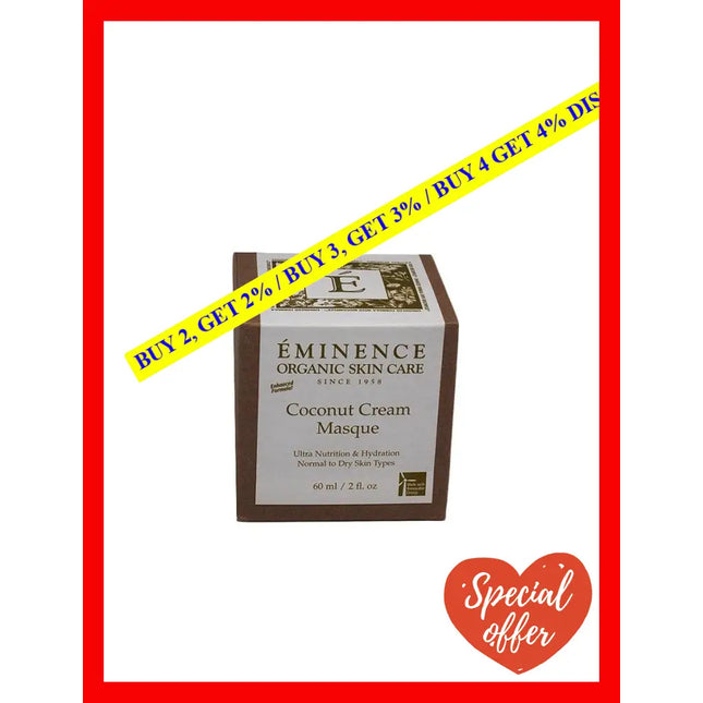 Coconut Cream Masque By Eminence For Unisex - 2 Oz Mask