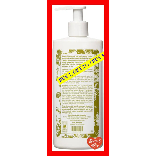 Coconut Firming Body Lotion By Eminence For Unisex - 8.4 Oz