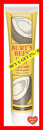 Coconut Foot Creme By Burts Bees For Unisex - 4.3 Oz Cream
