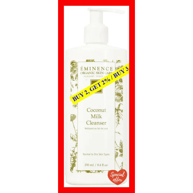 Coconut Milk Cleanser By Eminence For Unisex - 8.4 Oz