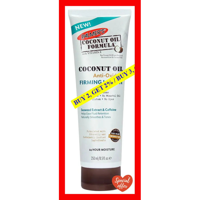Coconut Oil Anti-Oxidant Firming Lotion By Palmers For Unisex - 8.5 Oz Body
