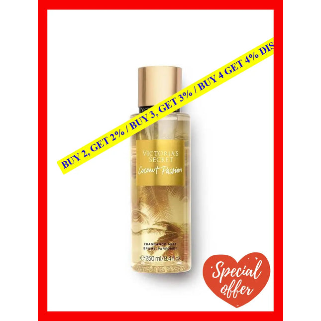 Coconut Passion By Victorias Secret For Women - 8.4 Oz Fragrance Mist