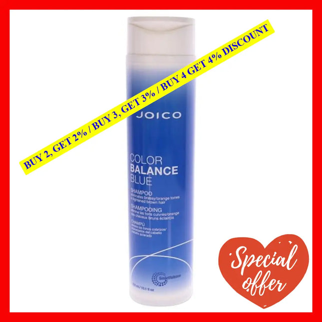 Color Balance Blue Shampoo By Joico For Unisex - 10.1 Oz