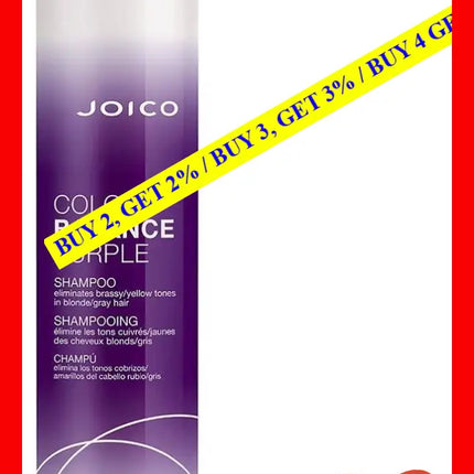 Color Balance Purple Shampoo By Joico For Unisex - 33.8 Oz