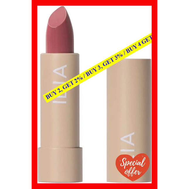 Color Block High Impact Lipstick - Rosette By Ilia Beauty For Women 0.14 Oz