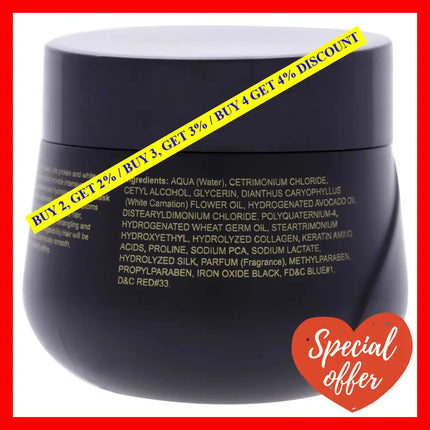 Color Deposit Miracle Mask - Black By Inova Professional For Unisex 10.2 Oz Masque
