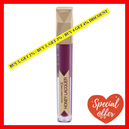 Color Elixir Honey Lacquer - 35 Blooming Berry By Max Factor For Women 0.12 Oz Lipstick