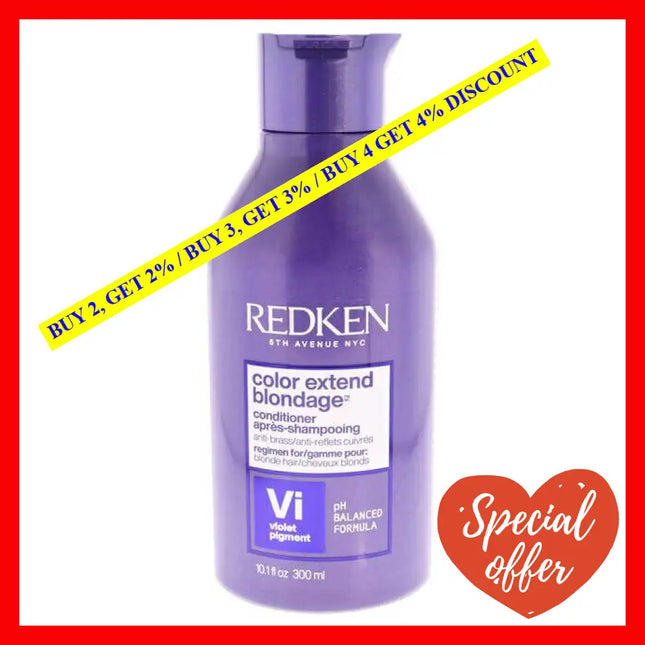 Color Extend Blondage Conditioner-Np By Redken For Unisex - 10.1 Oz Conditioner