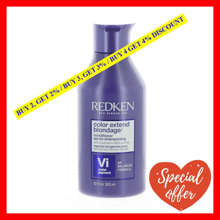 Color Extend Blondage Conditioner-Np By Redken For Unisex - 10.1 Oz Conditioner