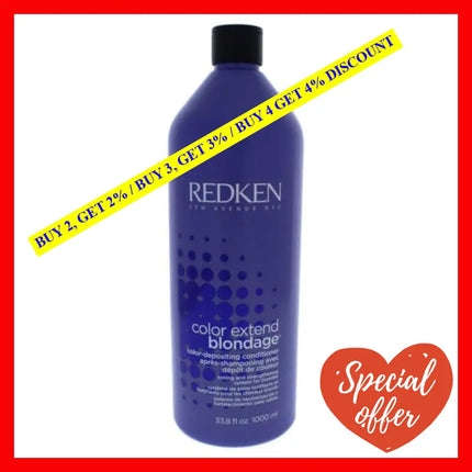Color Extend Blondage Depositing Conditioner By Redken For Unisex - 33.8 Oz