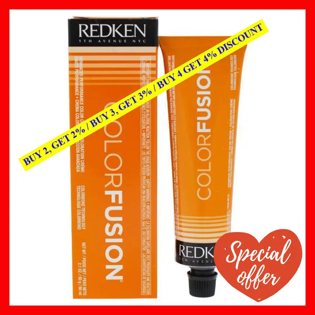 Color Fusion Advanced Performance Cream - 4Gr Gold Red By Redken For Unisex 2.1 Oz Hair