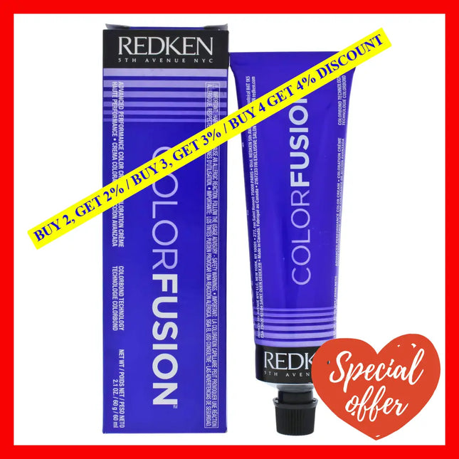 Color Fusion Cream Cool Fashion - 10Gv Gold-Violet By Redken For Unisex 2.1 Oz Hair
