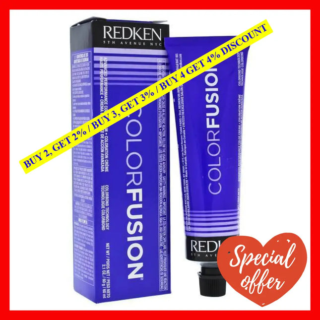 Color Fusion Cream Cool Fashion - 5Va Violet-Ash By Redken For Unisex 2.1 Oz Hair