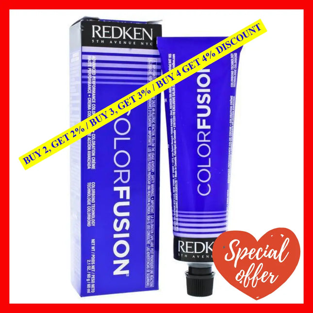Color Fusion Cream Cool Fashion - 9Gv Gold/Violet By Redken For Unisex 2.1 Oz Hair