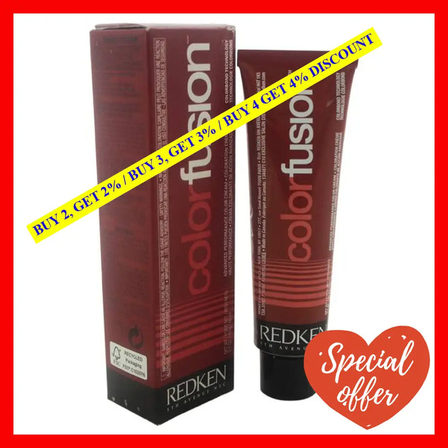 Color Fusion Cream Fashion - 5T Titanium By Redken For Women 2.1 Oz Hair