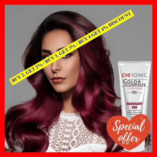 Color Illuminate Conditioner - Mahogany Red By Chi For Unisex 8.5 Oz
