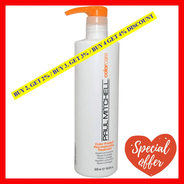 Color Protect Reconstructive Treatment By Paul Mitchell For Unisex - 16.9 Oz