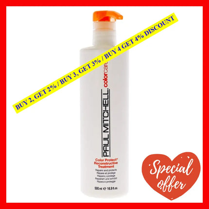 Color Protect Reconstructive Treatment By Paul Mitchell For Unisex - 16.9 Oz
