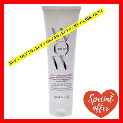 Color Security Conditioner By Wow For Unisex - 8.4 Oz
