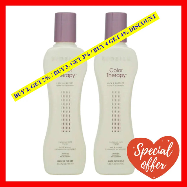 Color Therapy Lock & Protect Leave-In Treatment By Biosilk For Unisex - 5.64 Oz